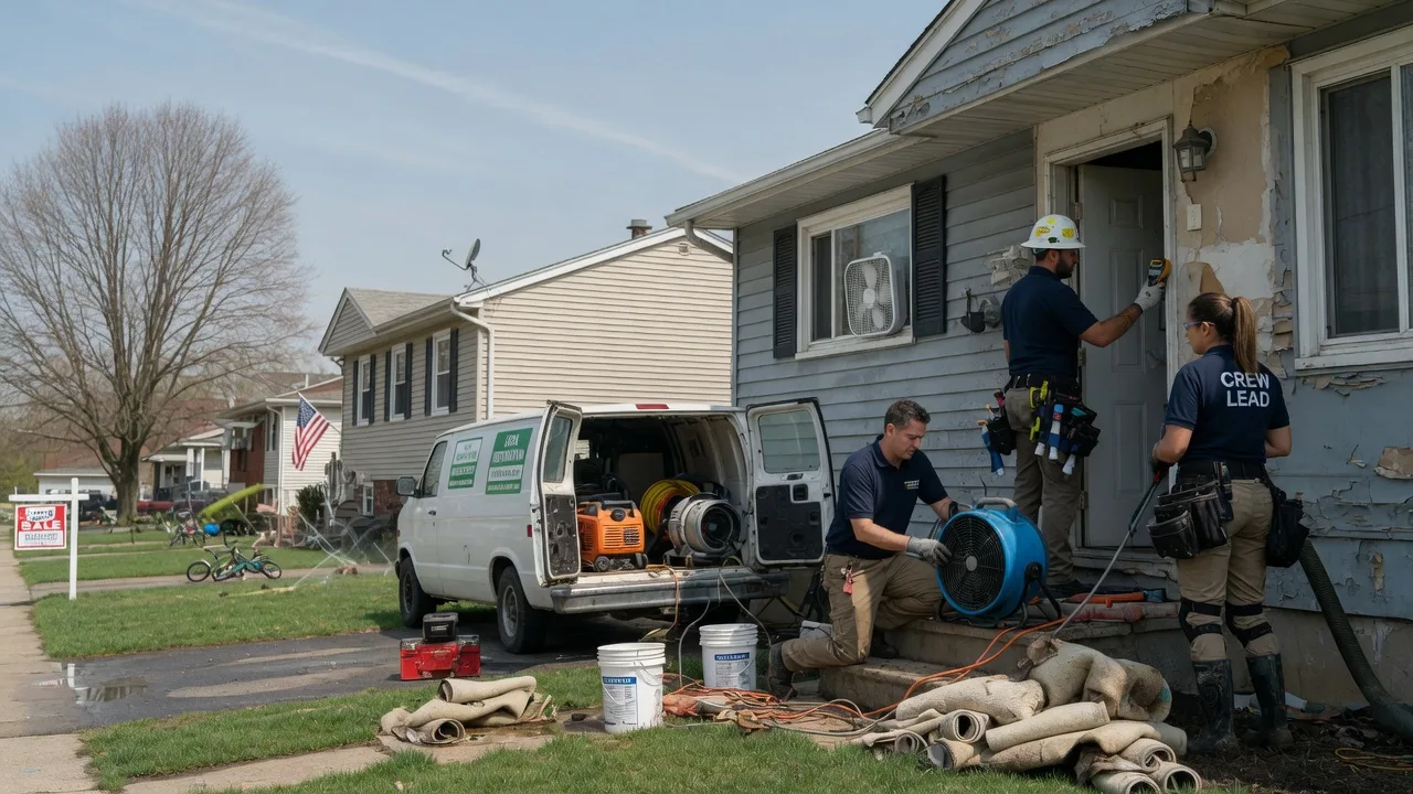Flood Cleanup in Mechanicsburg, IL near me